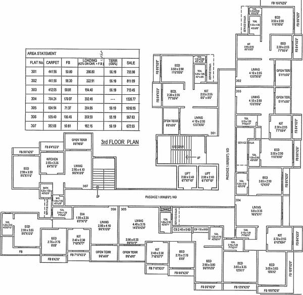 Images for Cluster Plan of Shiva Bhopi Anuraj Heights