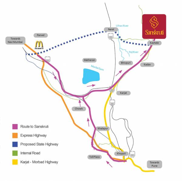  sanskruti-building-a Location Plan