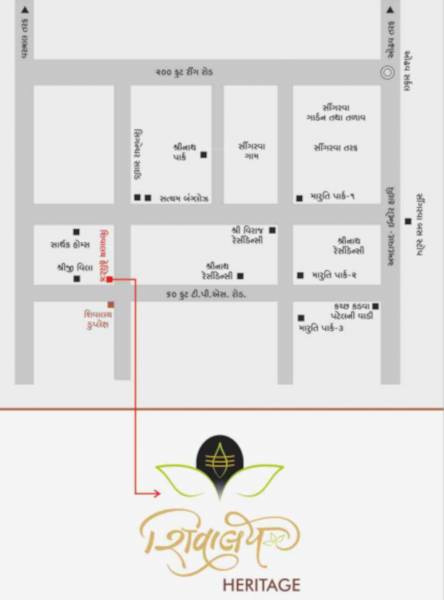  shivalay-heritage-villa Location Plan