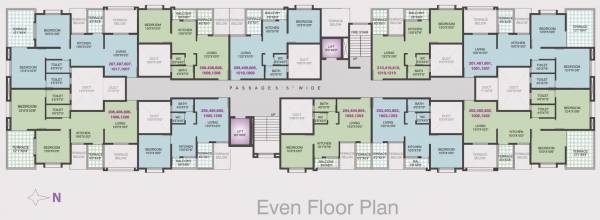  dhanalaxmi-heritage Dhanalaxmi Heritag Cluster Plan