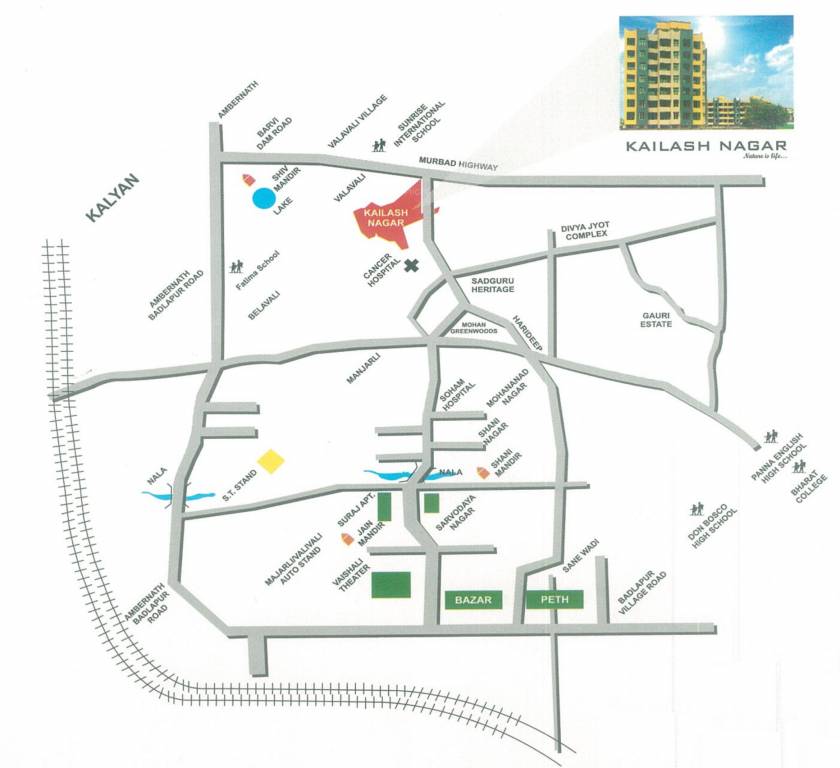 Images for Location Plan of Nina Krishna C And D Wing