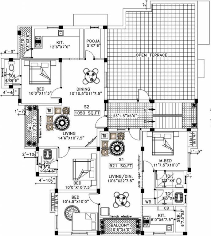 Images for Cluster Plan of MC Sujithra Enclave