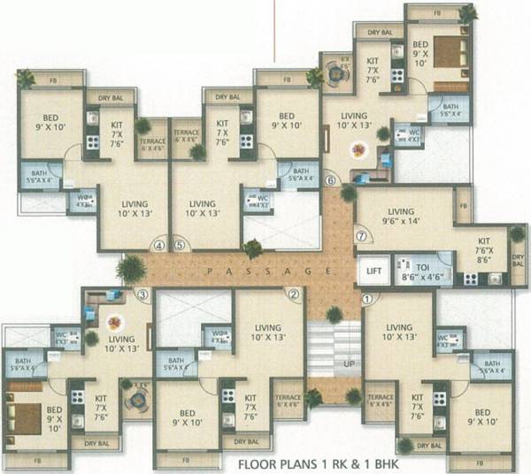 Images for Cluster Plan of 5P Aria