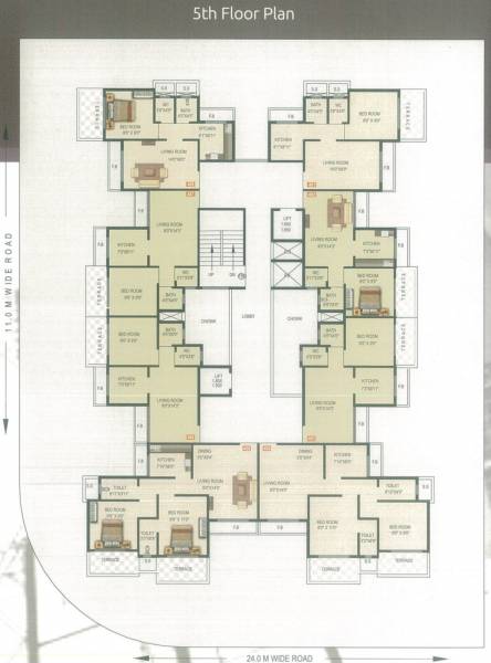 Images for Cluster Plan of Sai Sagar