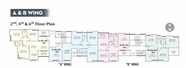 residency Sai Datta Residency Cluster Plan