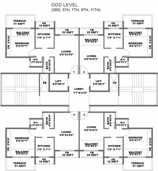 Images for Cluster Plan of Kaamdhenu Celestia