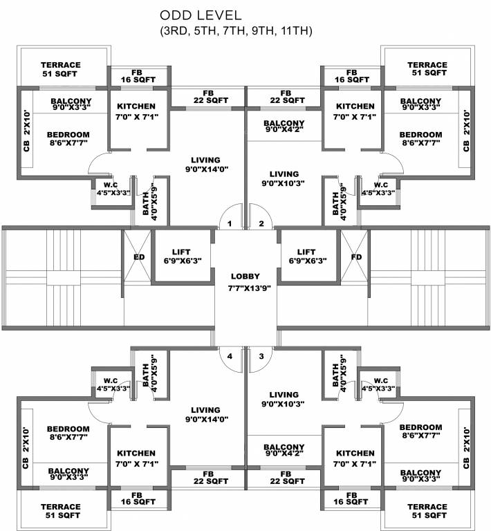 Images for Cluster Plan of Kaamdhenu Celestia