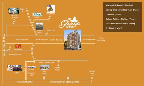 jai-guruji-tower Location Plan
