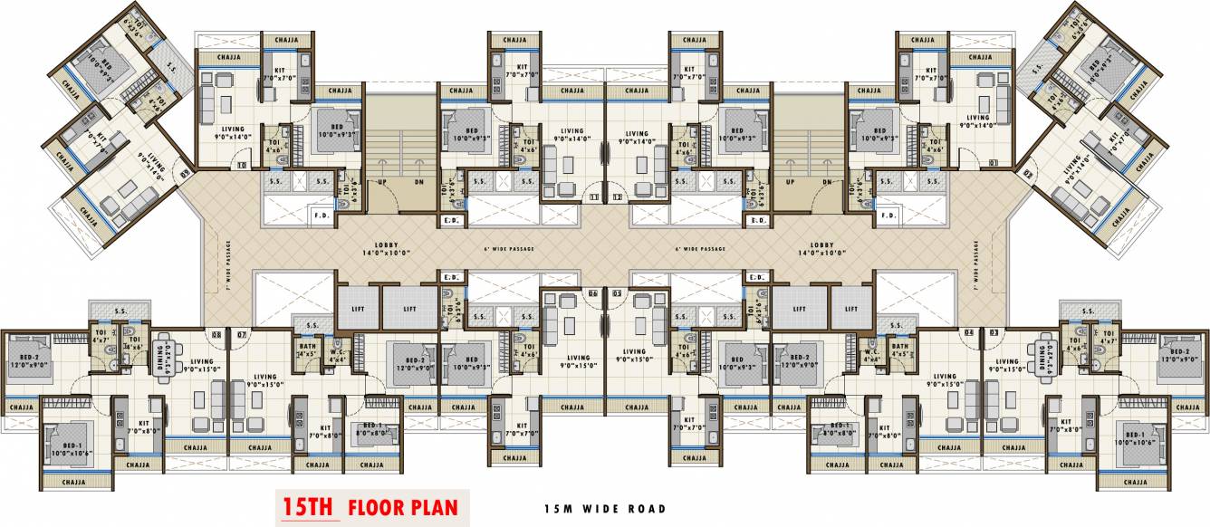 Images for Cluster Plan of Aastha River View