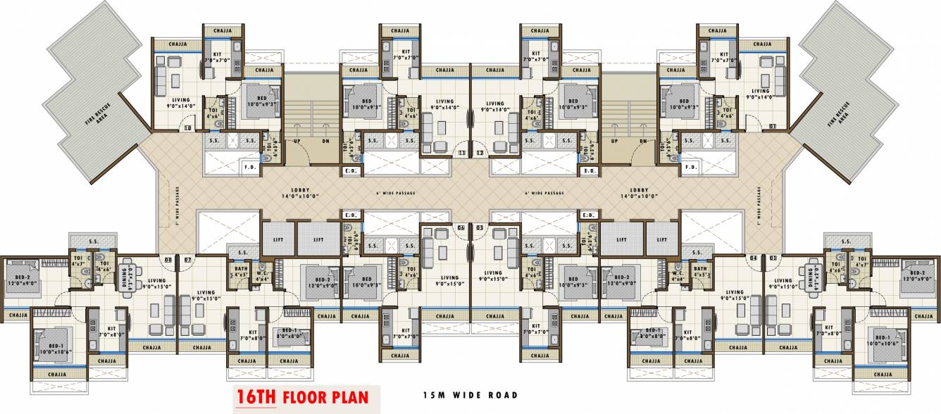 Images for Cluster Plan of Aastha River View
