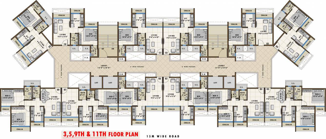 Images for Cluster Plan of Aastha River View