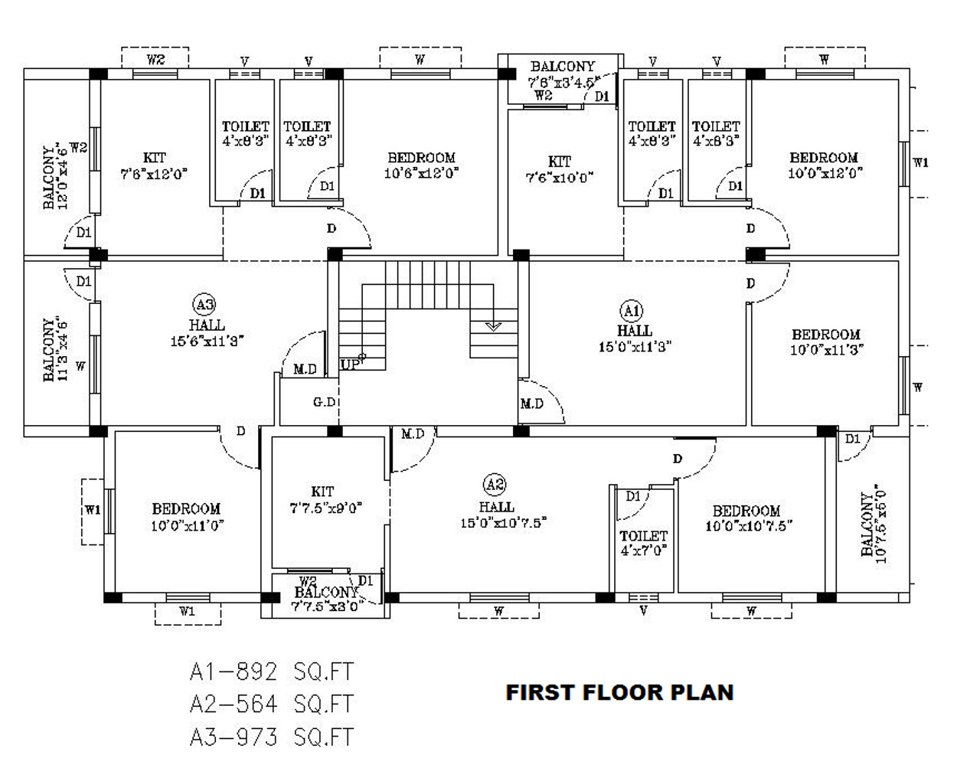 Images for Cluster Plan of Vishnu Nithya Manor