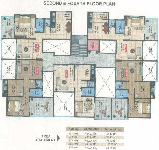 Images for Cluster Plan of Om Krishna Kamal Serenity