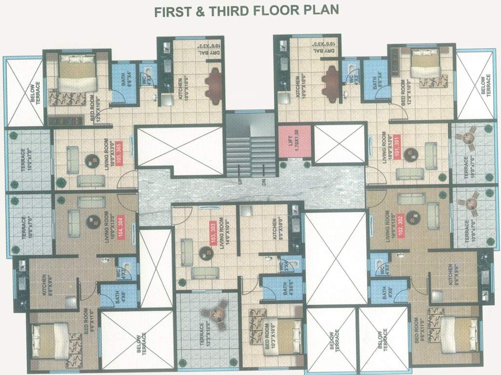 Images for Cluster Plan of Om Krishna Kamal Serenity
