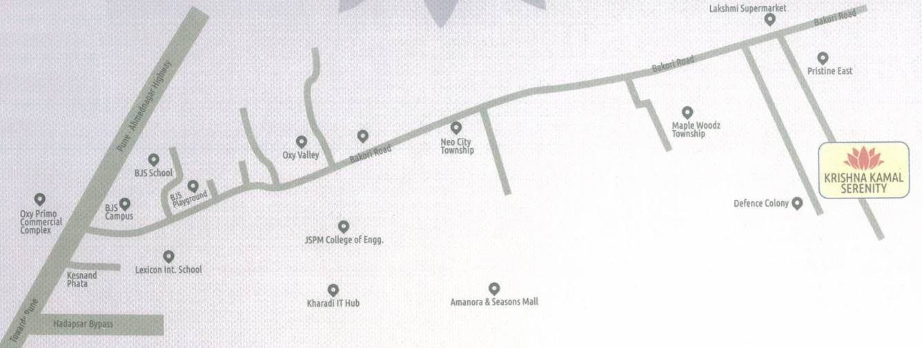 Images for Location Plan of Om Krishna Kamal Serenity