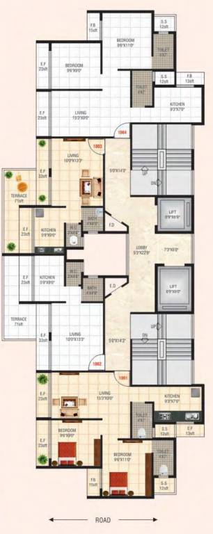  oleander Hirays Oleander Cluster Plan