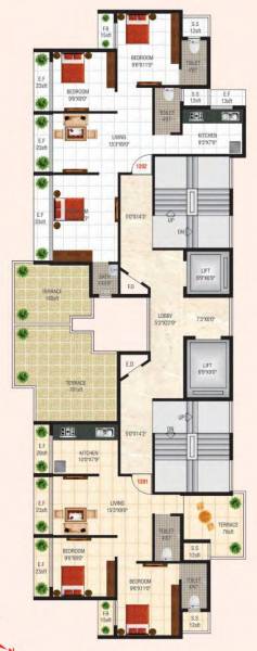  oleander Hirays Oleander Cluster Plan