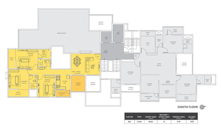 Images for Cluster Plan of Sharada Noble Nivas