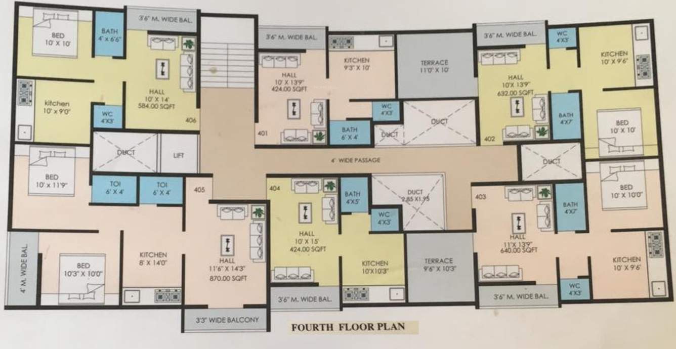Images for Cluster Plan of Laxman Eknath Gomase Samruddhi Plaza A