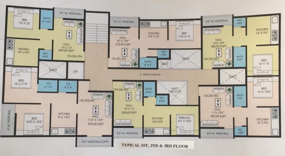 Images for Cluster Plan of Laxman Eknath Gomase Samruddhi Plaza A
