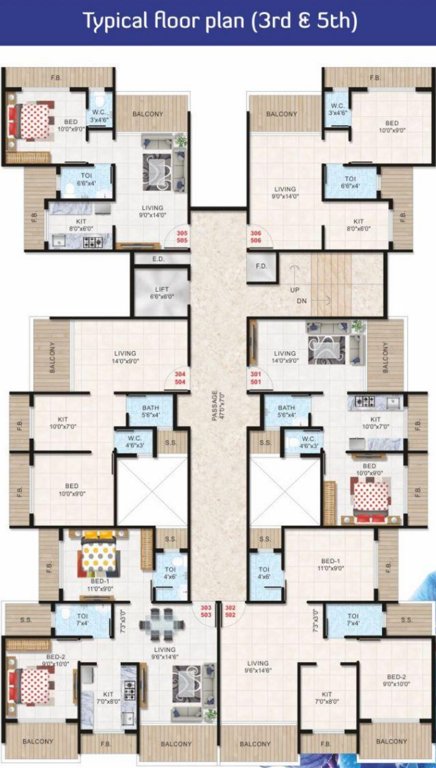Images for Cluster Plan of R S Orchid Meadows