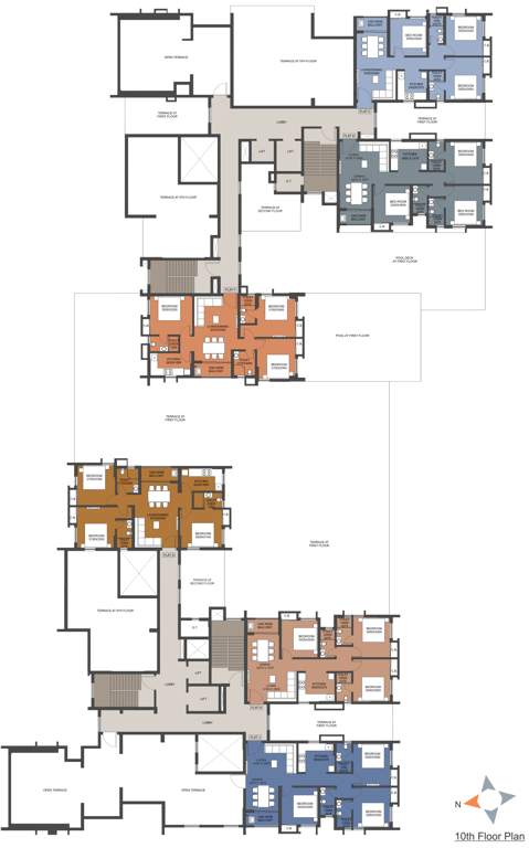 Images for Cluster Plan of Salarpuria Amarana Residences
