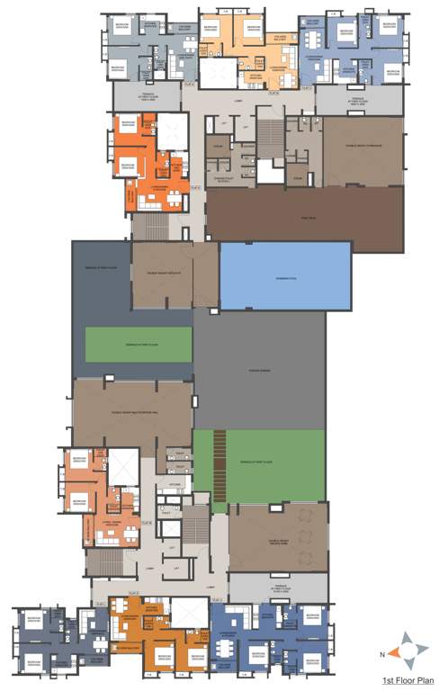 Images for Cluster Plan of Salarpuria Amarana Residences