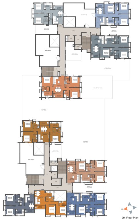 Images for Cluster Plan of Salarpuria Amarana Residences