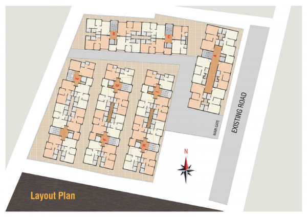  residency Layout Plan