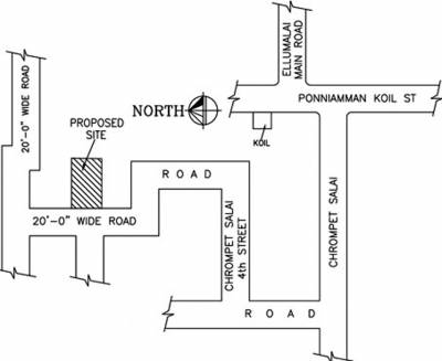 Images for Location Plan of Vishnu Ajay Manor