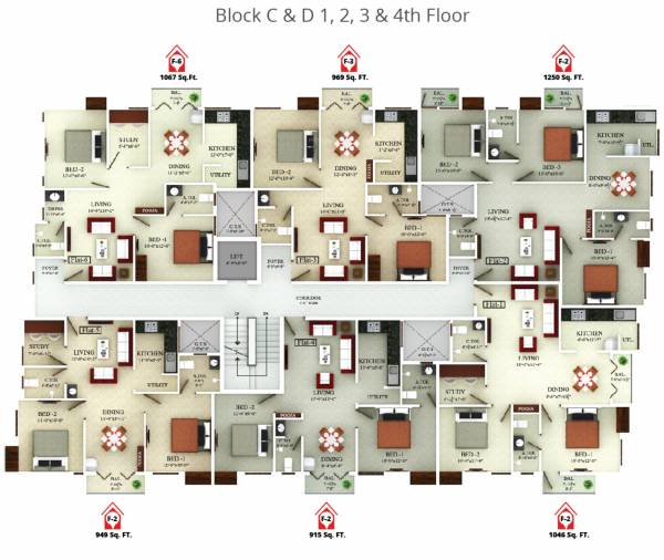 Images for Cluster Plan of Saradeuz Ecstasy