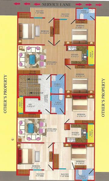Images for Cluster Plan of Ashima Builder Floor