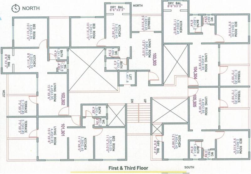 Images for Cluster Plan of Suman Raj Residency