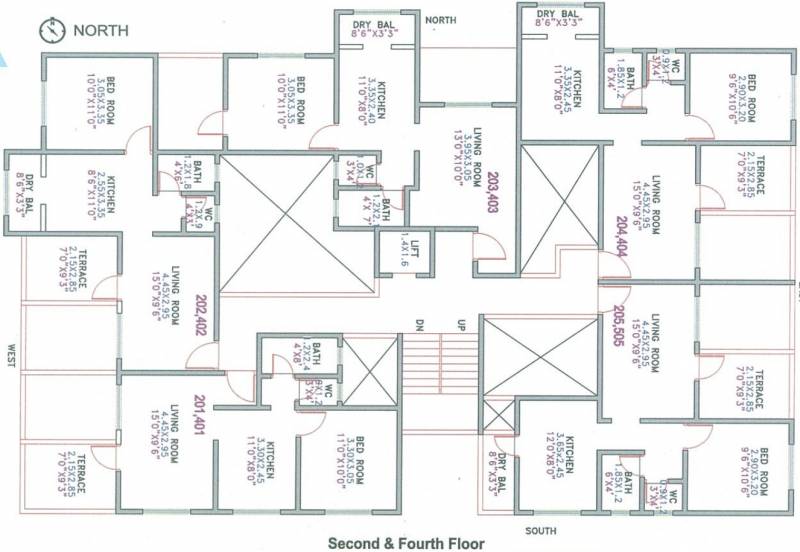 Images for Cluster Plan of Suman Raj Residency