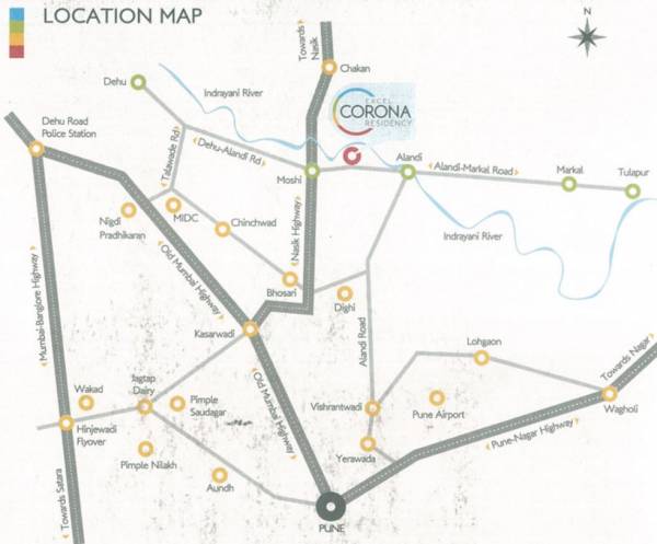 Images for Location Plan of Excel Corona Residency B And C Wing