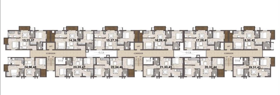 antara Block 1 Cluster Plan