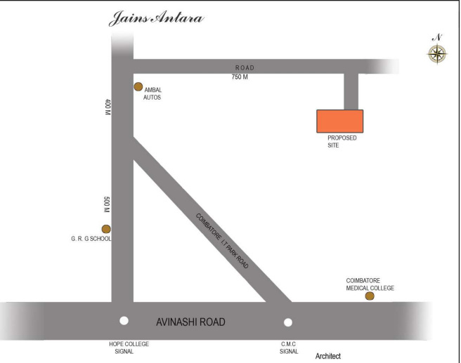 antara Location Plan