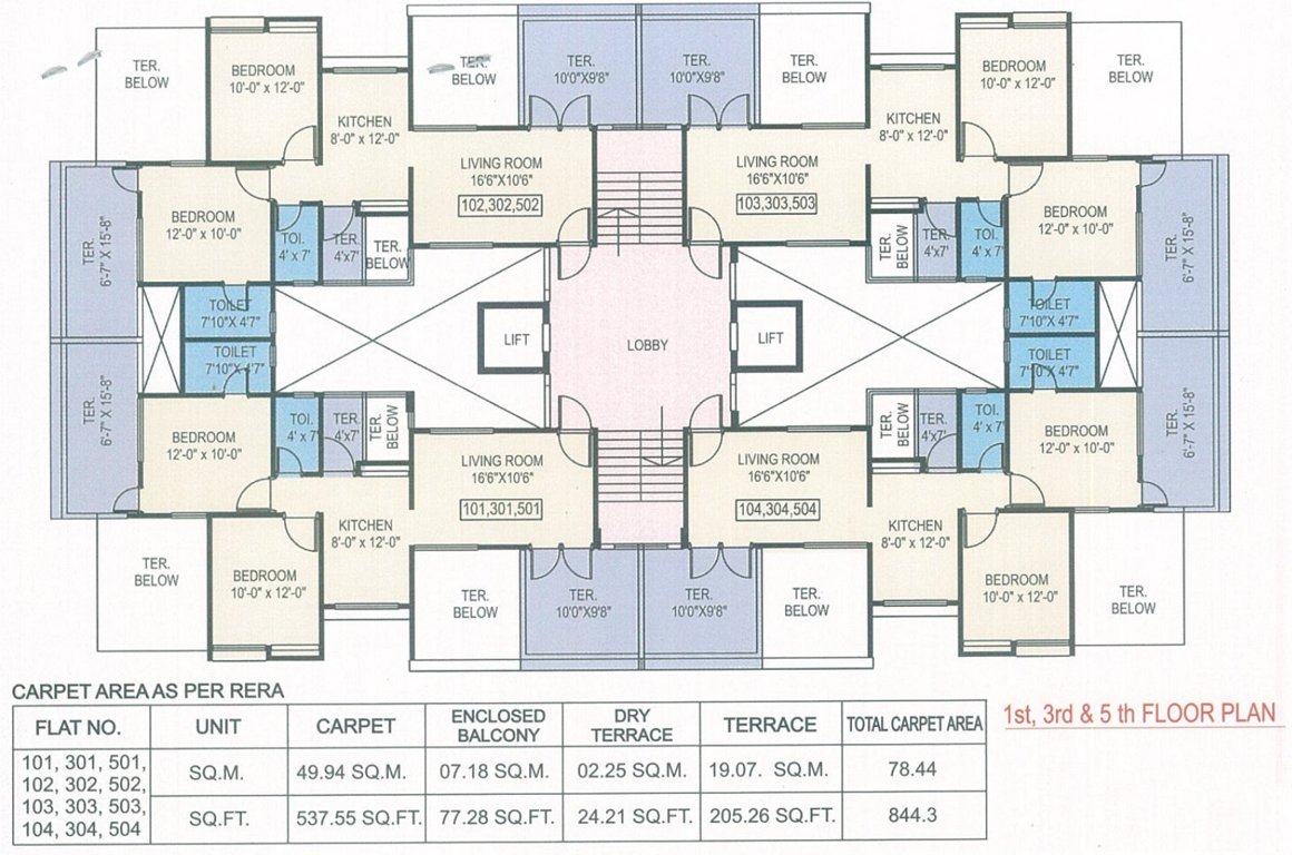 Images for Cluster Plan of Bafana Sari Oshiya Park