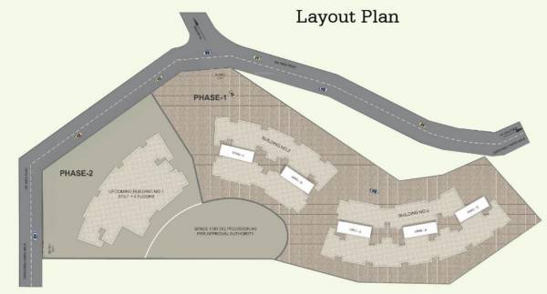  greens-phase-i Layout Plan
