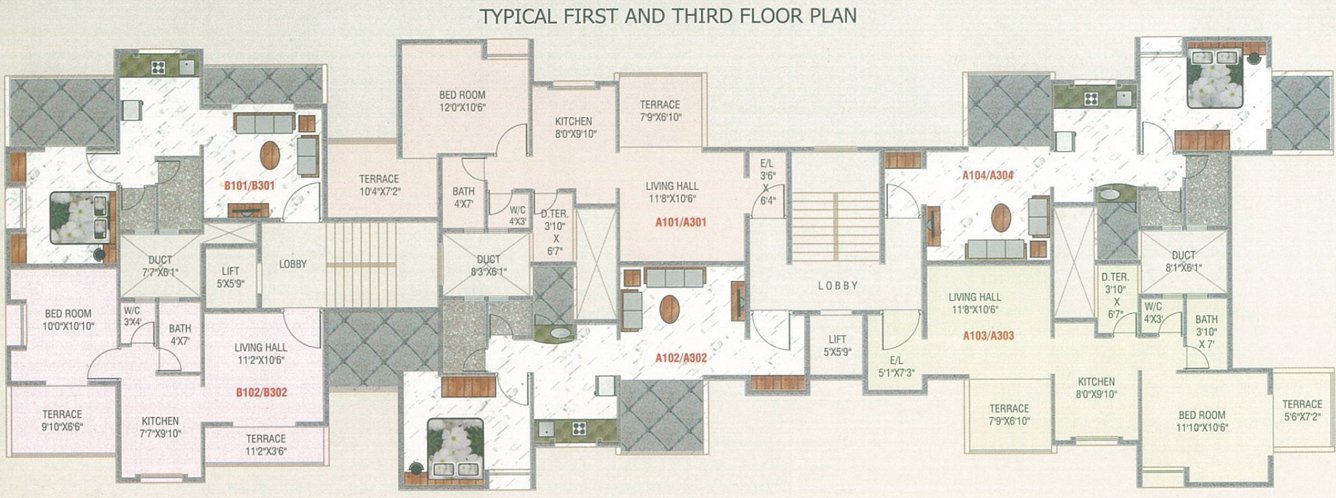 Images for Cluster Plan of Vastu And Chopra Gokul Residency