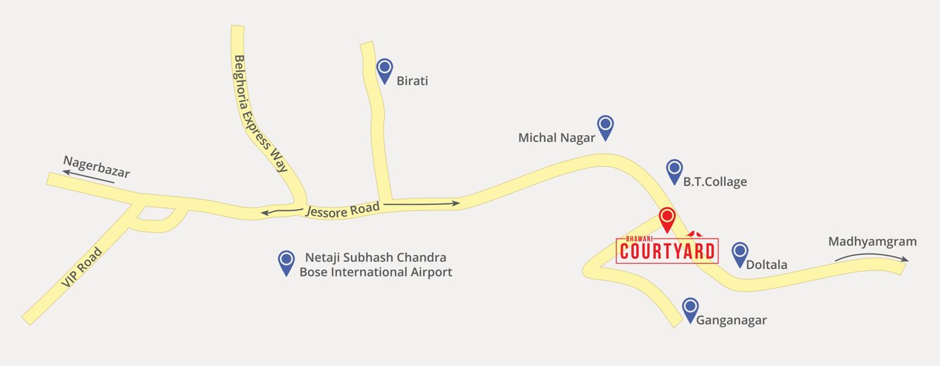 courtyard Images for Location Plan of Bhawani Courtyard