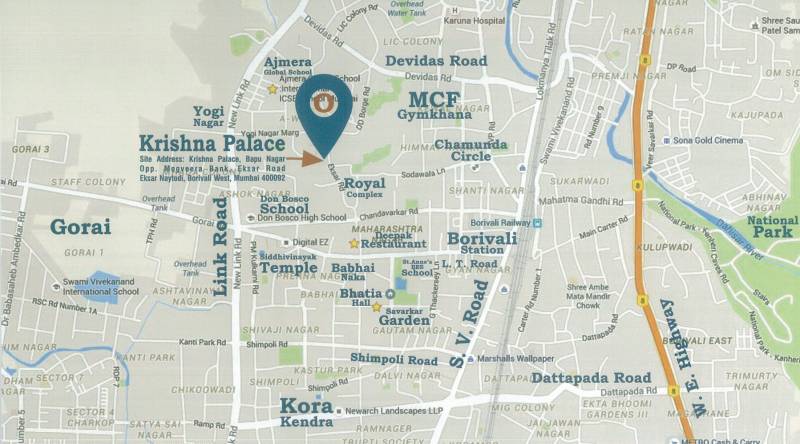 Images for Location Plan of Pantagon Krishna Palace