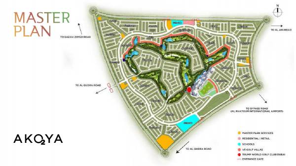 Images for Master Plan of Damac Akoya Oxygen