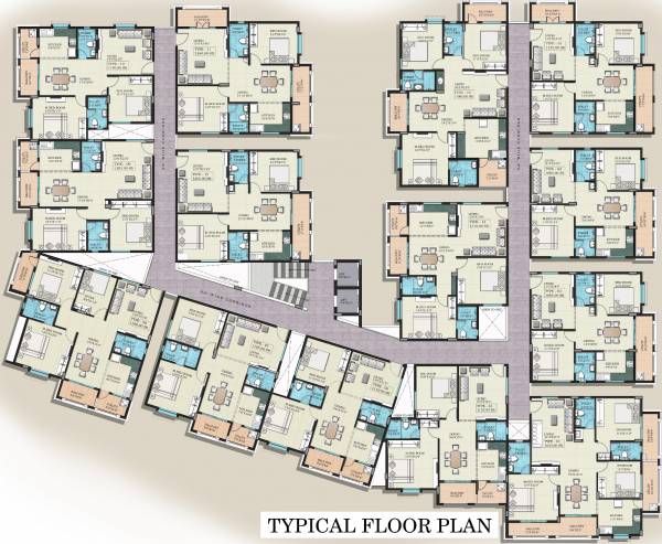 Images for Cluster Plan of Creative And Srivaru Sree Palace
