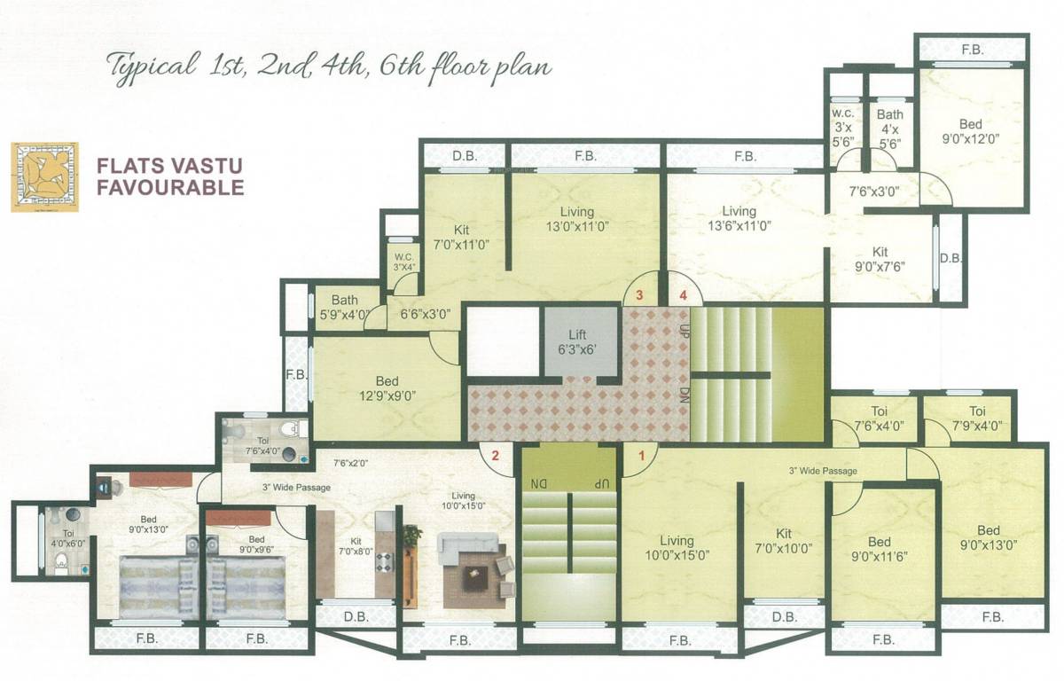 Images for Cluster Plan of Siddhi Mahalaxmi Shakun Solitaire