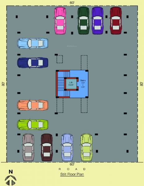 Images for Cluster Plan of S L Varunika Residency