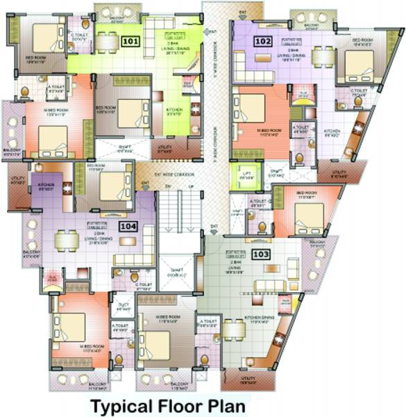 Images for Cluster Plan of Shakthi Kuteera