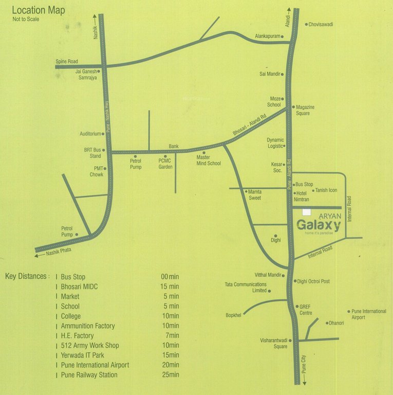 Images for Location Plan of Aryan Galaxy