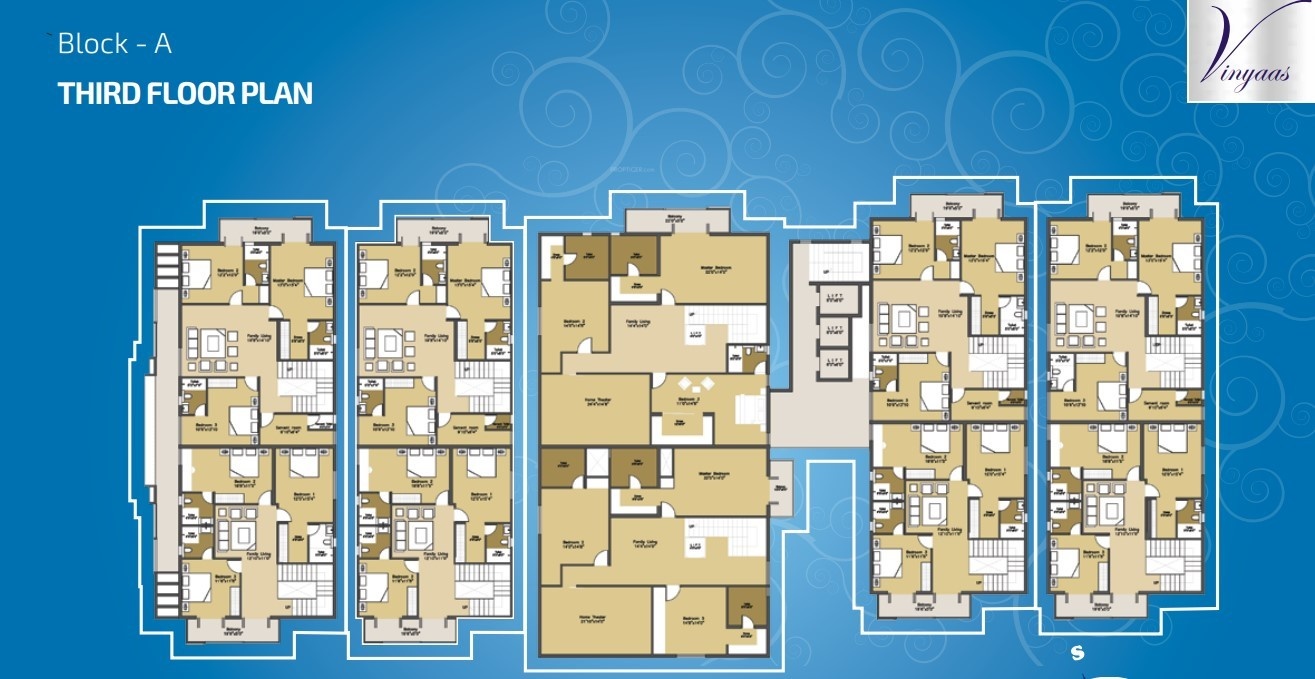  virtue Block A Cluster Plan 3rd Floor