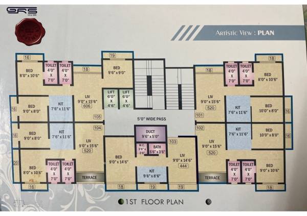  baba-sai-palce-chsl Baba Sai Palce Cluster Plan
